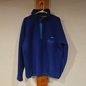 XL Men's Vintage Dark Purple PATAGONIA  Fleece Jacket